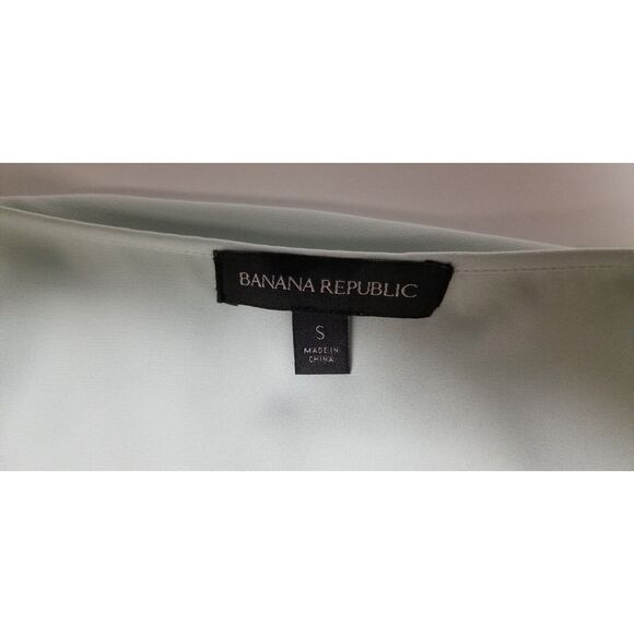 Banana Republic Over Layered Mint Green Top Size Small - Picture 7 of 7